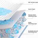 50 Count Super Absorbent Underpads,Rainlotus 30"x36" Leakproof & Quick-Dry Mats Ideal for Puppy Training, Extra Large Furniture & Surface Protection Pee Pad for All Ages & Pets