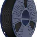 SUNLU High Speed PETG 3D Filament 1.75mm, 30mm/s - 600mm/s Print Range, High Flow Speedy 3D Printer Filament, Fit Most FDM Printers, Bambu Labs Printer etc, 1kg Spool, (Black)