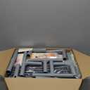 Baby Playpen with Mat, 50 x 50 Inch Play Pen Playards, Playpen for Babies and Toddlers, Baby Playard for Indoor & Outdoor Active Center Game Fence, Skin-Friendly Fabric and Soft Breathable Mesh (Grey)