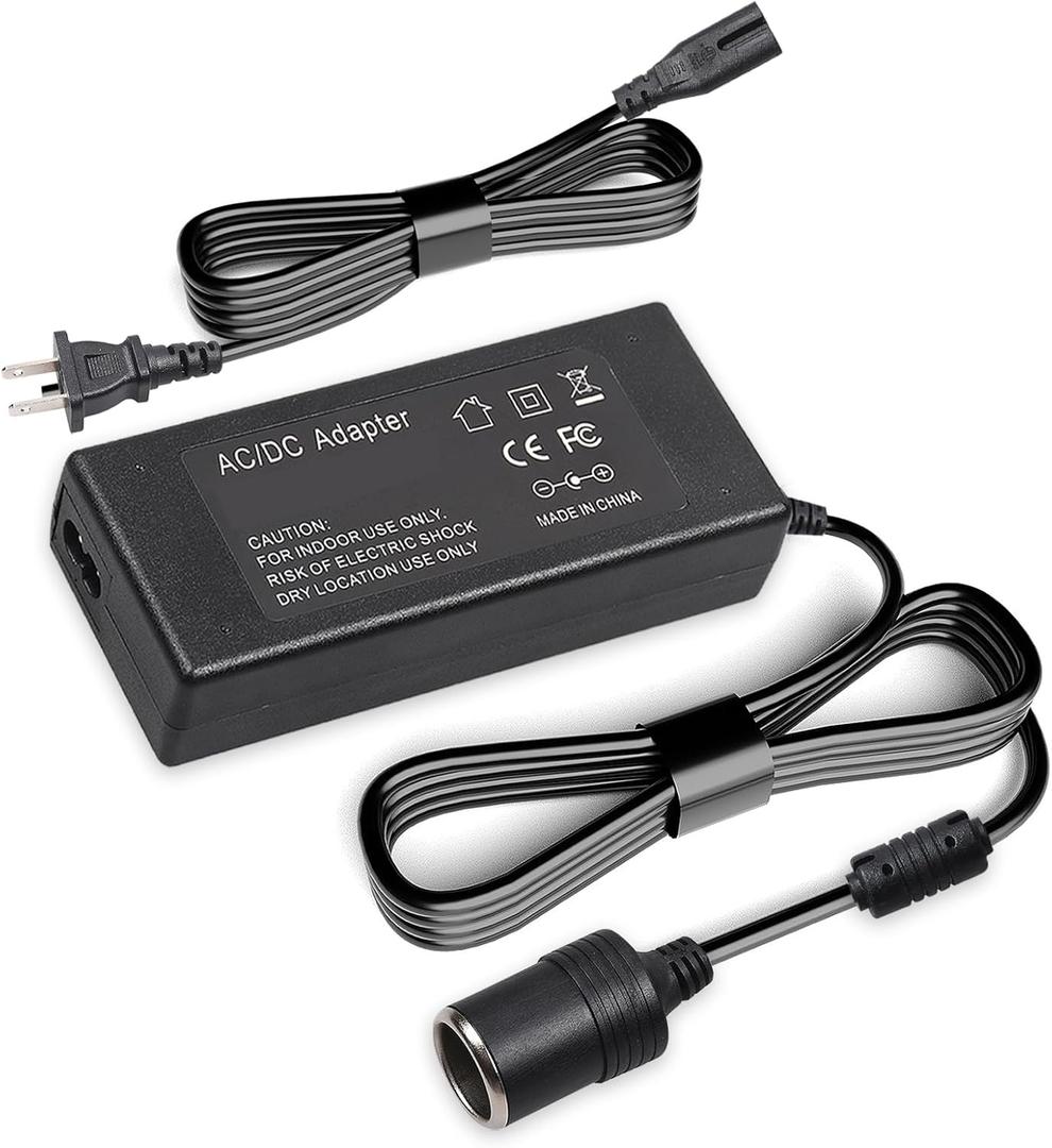 12V AC Power Cord Compatible with Igloo Iceless Cooler,Replacement for Igloo Iceless Coolers Kool Mate Cool Chill Thermolectric Supply Charger Cord