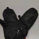 Andake Winter Ski Mittens for Men Women & Teenager, Waterproof & Insulated Snow Gloves, Warm Cold Weather Mittens, Professional Snowboard Mittens for Skiing, Snowboarding, Winter Sports (X-Small, Black)