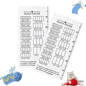 Quick Gauge Ruler,Quick Gauge Ruler for Knitting