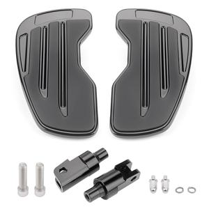 Kiawnia Motorcycle Rider Floorboards, Driver Footboard, Front Footpegs, Wide Footrest, Front Foot Rest Fits for Honda Gold Wing GL1800/Goldwing GL1800 F6B 2001-2024