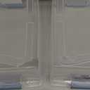 Sterilite 12-Pack Latching Box, Under Bed Storage Bins with Lids, Clear Plastic, 15 Quart - Heavy-Duty Organizing Containers for Closet, Bathroom, and Office