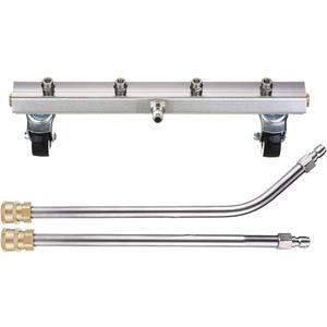 M MINGLE Pressure Washer Undercarriage Cleaner, Under Car Wash, with 45 Degree Angled Wand