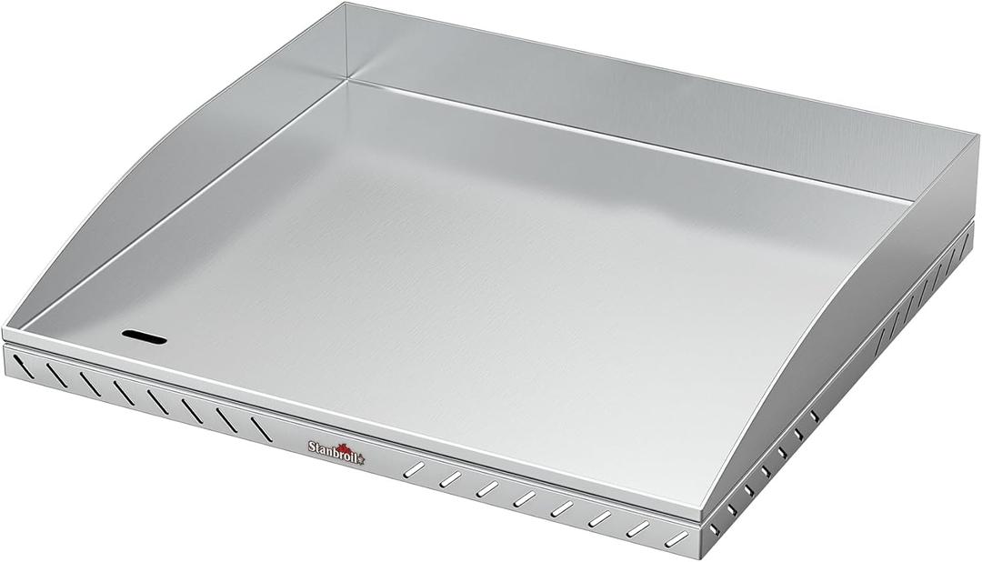 Stanbroil Griddle Top for Blackstone 17" Tabletop Grill with Front Grease System, Stainless Steel Griddle Replacement Top for Blackstone 1650 1867