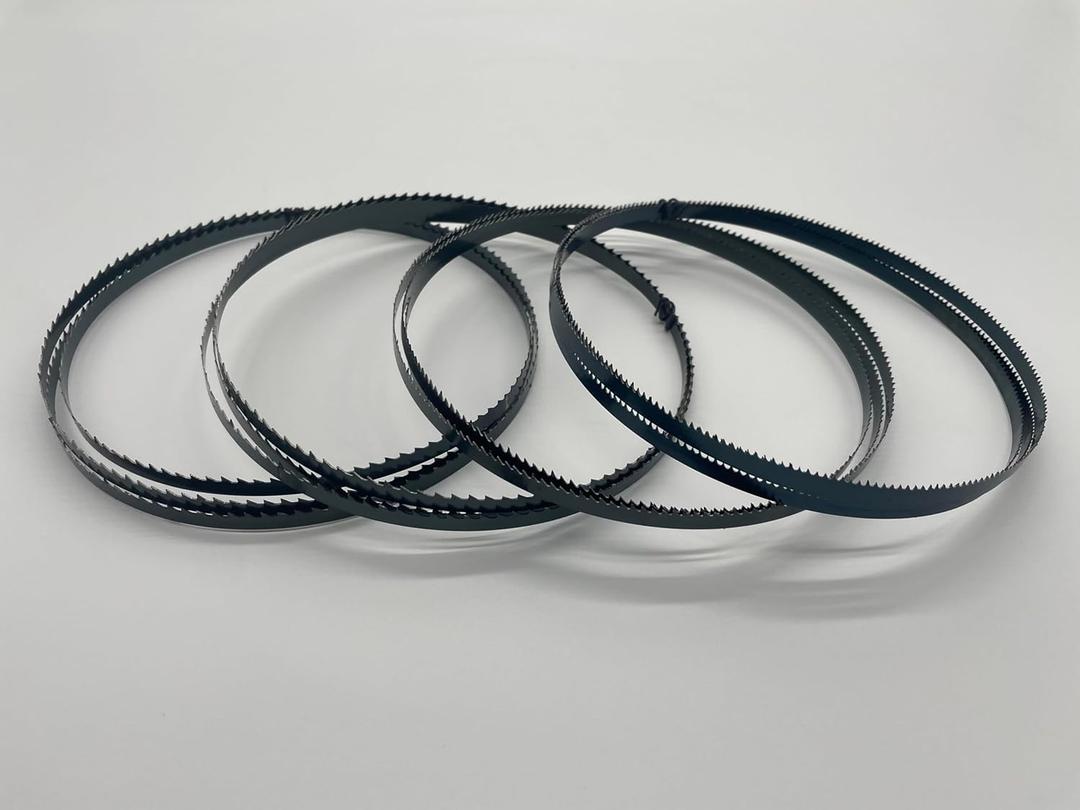 AYAO 80 inch Bandsaw Blades Assortment (6TPI, 8TPI, 10TPI, 12TPI) to fit Craftsman 12" Band Saw, 4PK