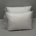 MIULEE Set of 2 Throw Pillow Inserts 20x20 Inches, 100% Virgin Filling Nowoven Pillow Inserts for Couch Sofa Living Room