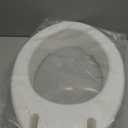 Carex Toilet Seat Riser, Elongated Raised Toilet Seat Adds 3.5 inches to Toilet Height, for Assistance Bending or Sitting, 300 Pound Weight Capacity Toilet Riser