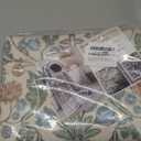 3x5 Washable Area Rug Floral Beige Entryway Small Rug Vintage Forest Low Pile Non Slip Stain Resistance Soft Carpet for Kitchen, Bedroom Beside, Laundry Room, Office Rug, Kids Room, Nursery Room