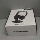 Wireless Headset with Mic for Work(Upgrade Volume Knob & Charging Indicator), Bluetooth Headset with Microphone for PC, with Noise Cancelling/Mute/USB for Call Center/Office/Home/Computer/Teams/Zoom (Black)