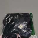 COZYEASE Women's 4 Piece Set Floral Lace Bow Front Garter Belt Babydoll Bustier Set with 1 Pair Stockings Lingerie Sets S