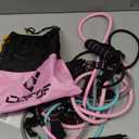 Resistance Bands with Handles for Women, 5 Level Exercise Bands Workout Bands for Physical Therapy, Yoga, Pilates, Door Anchor, Storage Pouch