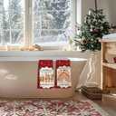 Christmas Gingerbread House Kitchen Towels Set of 2 Kitchen Towels,Gingerbread Man Train Dish Towel for Kitchen Bathroom Indoor Home Decor16x24 Inch