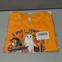 Pumpkin Shirt Toddler Halloween Shirt for Kids Boys Girls Halloween T-Shirts Ghost Clothes Short Sleeve Cotton Tee 2T-8Y