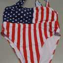 Pink Queen womens Padded (X-Large, 02 - Usa Flag)