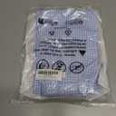 Toddler Bay Boy Girl Easter Clothes Bunny Embroidery Short Sleeve T-Shirt Tops Plaid Jogger Pants Set Spring Outfit (Blue)