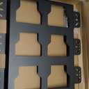 Mounting Plate Compatible with Milwaukee Packout, 100 Lbs, Metal with Powder Coat, for Tool Storage and Organization System (Full Plate, 1pc)