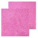 Glitter Acrylic Sheets 1/8 in Thick 8x8 Cast Sparkly Acrylic Sheets 3mm for Laser Cutting, Engraving, Invitation Blanks, Signs, Festival Decorations, Pink, 2 Pack