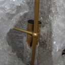 Modway Abigail Queen Metal Headboard in Gold