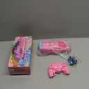 Unicorn Transform RC Cars for Girls Toys with Rainbow Eyes & Underbody Lights, Fast 360Rotation & 2.4GHz Robot Remote Control Car One-Button Deformation,Easter Basket Stuffers for 3-12 Year Old Girls, Pink