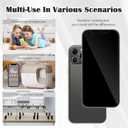 without Logo - Non Working Replica 1:1 Phone Dummy Display Phone Model for Phone 12 Pro / 12 Pro Max Fake Model Toy (Grey Blackscreen, 6.1inches)
