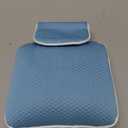 Baby Vibrating Sleep Soother, Baby Sleep Aid, Newborn Soothers for Help Sleeping, 3 Adjustable Vibration Modes, 90 Min Timer, Newborn Vibrations Mattress Pad for Home & Travel, Use for Crib & Stroller (Small, Blue)