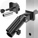 SELEWARE Power Cage Landmine Attachment, T Bar Row Landmine Attachment and Belt Squat Lever Arm for 2" x 2" or 3" x 3" Power Rack, V Bar Row Landmine Handle,  Fits 1"/2" Barbells & Weight Plates
