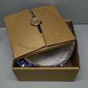 Mueller 6qt Enameled Cast Iron Dutch Oven, Heavy-Duty Casserole and Braiser Pan with Lid and Knob, Safe for All Cooktops, Aqua Blue