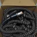 Pocket Hose 100 FT Copper Head Expandable Garden Hose with Pocket Pivot, No Tangles, AS SEEN ON TV, 360 Swivel, Tri-Tex Tubing, Force Field Jacket, Lead-Free, No-Kink, Anti-Burst w/APT