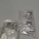 (4 Pack) 1/2 Inch Overlay Soft Close Cabinet Hinges, Kitchen Concealed Hinges for Face Frame Door, European Hinges with Brushed Nickel