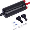 External In Line Fuel Pump 12V Gasoline Fuel Injection Pump 125PSI Inline High Pressure Fuel Pump Replace 0580464070 0580453911 0580463017 0580464023