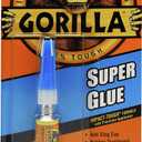 Gorilla Super Glue Tube, 3 Gram, Clear, (Pack of 1)