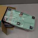 Shark Steam Mop with 2 Machine Washable Dirt Grip Pads, Removable Water Tank, Lightweight, Steam Cleaner for sealed Hard Floors, Marble, Stone, Hardwood, Tile, Laminate, White/Seafoam, S1000