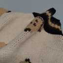 Small Dog Sweaters Cute Bear Dog Cardigans Clothes for Small Medium Dogs Boy Girl Puppy Cat Knitting Cardigan Outfits Dogs Autumn Coats Warm Pet Doggy Clothes Soft Knitwear Apparel (Beige,Mwedium)