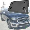 Front License Plate Frame for Dodge Ram 1500 2025 2026 Front Bumper License Plate Holder Mounting Bracket Cover Replace # 68566317AA CH1068178
