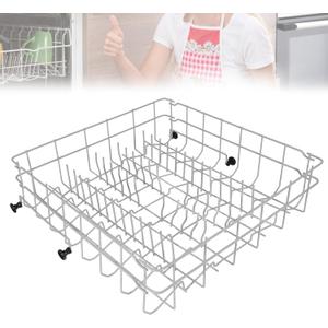 PakaLife 5304535380 Dishwasher Rack Replacement, Dishrack for Kenmore Crosley Frigidaire Dishwasher, Rack Replacement Parts, Part Numbers 154331502 5304498202 5304498220 5304517202 5304517201 Ap7215765