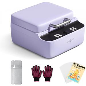 HTVRONT Phone Case Heat Press Machine Compatible with iPhone - H17 Phone Case Auto Heat Press with 3D Vacuum Heat, Precise Temperature Sublimation Phone Case Press Machine for Badges, Coasters, etc