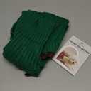 KYEESE Dog Sweater Soft Pullover Dog Sweaters for Medium Dogs Boy Warm Turtleneck Medium Dogs Sweater with Gingham Patchwork Comfy Pet Coat for Fall Winter Cold Weather (XX-Large35-60lbs,  Green)