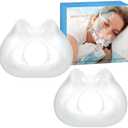 Replacement Cushion fo AirFit F30(M) Mask - 2 Packs Reliable Seal & Perfect Fit Full Face Mask Cushions, Compatible with Original F30 Frame(Medium)