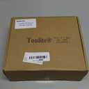 Toulite 4 Pcs Christmas Men's Pajama Set Nightshirt Sleeping Cap Candle Holder Candle Nightgown Gown Costume for Xmas Holiday(Medium)