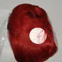 NOSTALGIA Vibrant Red Long Wavy Wigs with Bangs for Women, Premium Skin-Friendly Synthetic Hair, Bright Red Cosplay Party Wig for Halloween, Christmas & Daily Wear