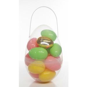 Easter Fill Eggs - Warm Bright, 18 Pieces