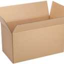 Box USA AF301717 Corrugated Cardboard Box 30" L x 17" W x 17" H, Kraft, for Shipping, Packing and Moving (Pack of 5)