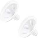 17mm Breast Pump Cushion Flange Insert Massage Pad Compatible with Spectra S1 S2 Breast Pump 24mm Shields, Reduce Nipple Tunnel Down to Correct Size Pump Parts