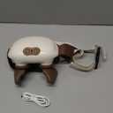 4D Wireless Neck Shoulder Massager, Bionic Hands Deep Tissue Massage, Portable Electric Kneading Shiatsu Back Massager, 3 Relax Massage Modes, for Body Daily Relief, Gifts for Men Women (White)