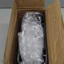 Toothbrush Holders Wall Mounted for Bathrooms, Suction Cup Electric Tooth Brush and Toothpaste Organizer Razor Holder for Shower, Countertop, Vanity, Gray (Grey)