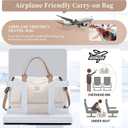 Weekender Bags for Women,Personal Item Travel Bag with Shoes Compartment,Overnight Travel Duffel Bag with Toiletry Bag