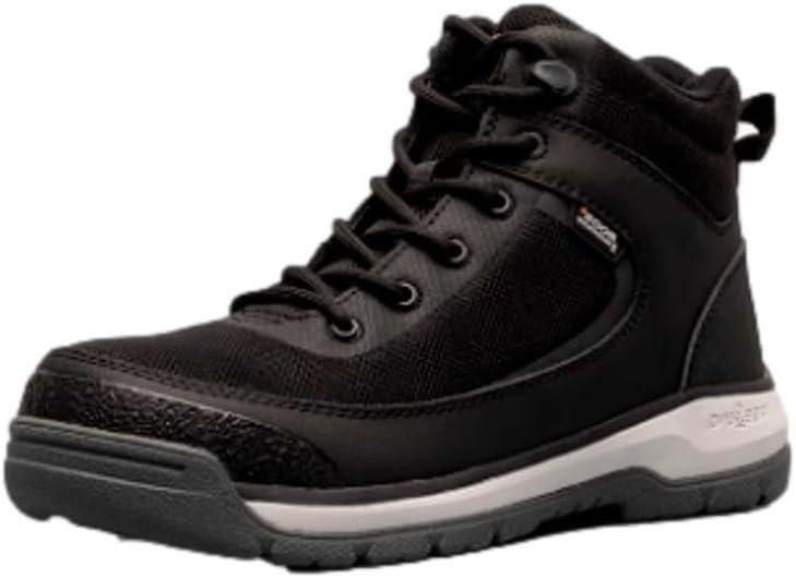 BOGS Women's Shale Mid Ct Wp Composite Toe Waterproof Boot Industrial (8, Black)