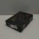 Red Light Therapy Belt for Body Back & Abdomen, 5000mAh Cordless Infrared Waist Wrap with 10Hz/40Hz Pulse, 3 Red Light & Vibration Massage, Portable Gift for Parents & Seniors (Black)